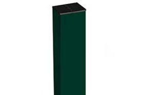 Столб с заглушкой Grand Line зеленый 3 м, 90*55 мм