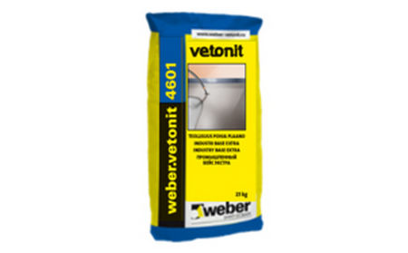 Базовый промышленный наливной пол weber.vetonit 4601 (Industry Base Extra) , 25 кг