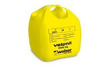 Бетон для заделки вертикальных швов weber.vetonit PSL, 1000 кг