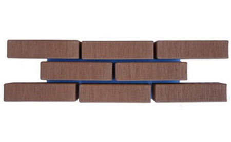 Клинкерный облицовочный кирпич пустотелый ЛСР (RAUF Fassade) темно-кремовый тростник M300, 250*85*65 мм