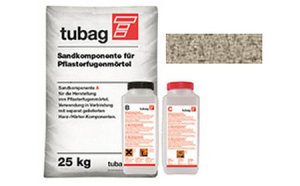 Раствор для заполнения швов брусчатки quick-mix Tubag PFL песочный, 25 кг