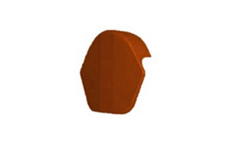 Коньковый торцевой элемент BRAAS Фирафикс коричневый