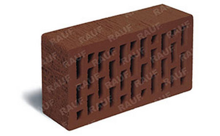 Керамический облицовочный кирпич пустотелый ЛСР (RAUF Fassade) коричневый тростник М150 250*120*65 мм
